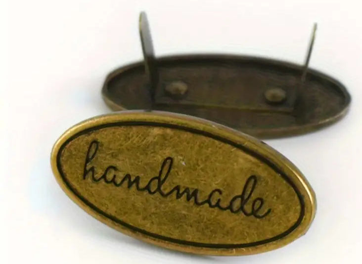 "Handmade" Metal Logo
