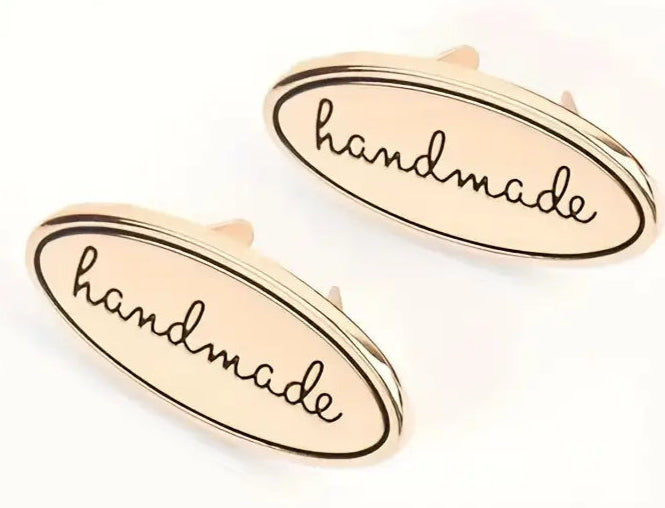 "Handmade" Metal Logo