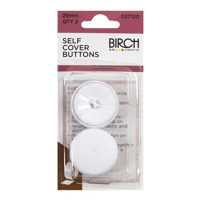 Self Cover Buttons