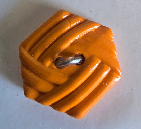 Novelty,Hexagon Shape - Orange
