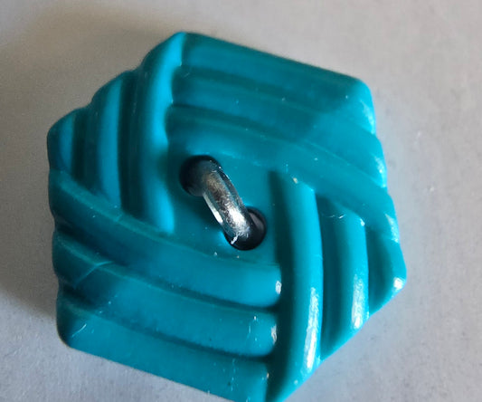 Novelty - Hexagon Shape - Blue