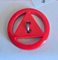Red Triangle - Round