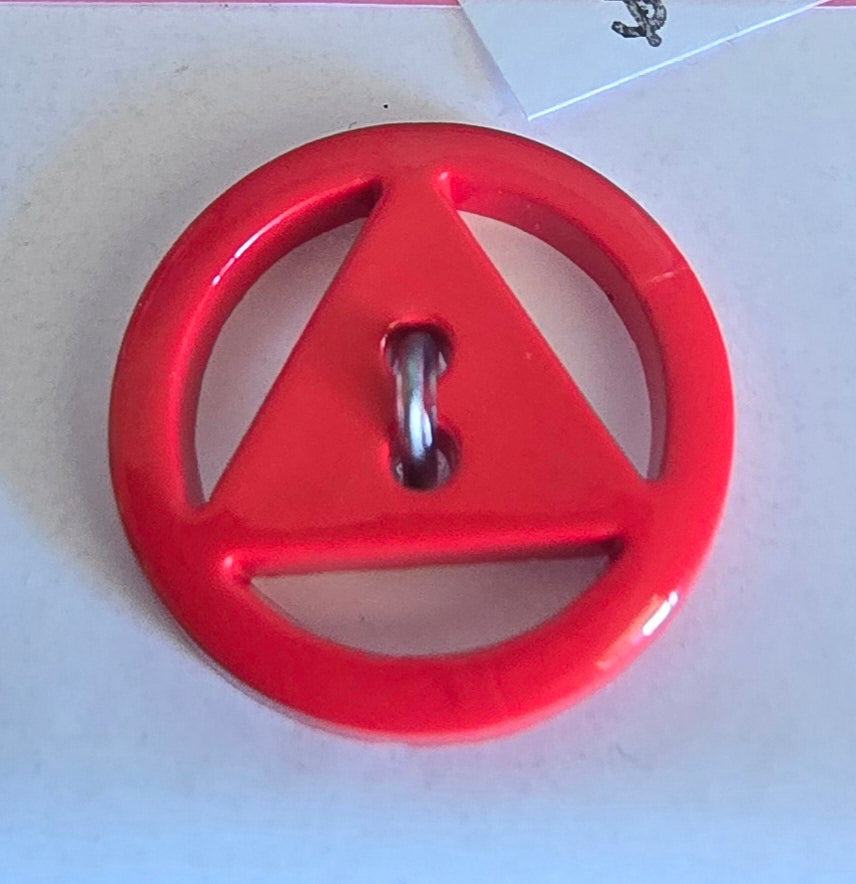 Red Triangle - Round