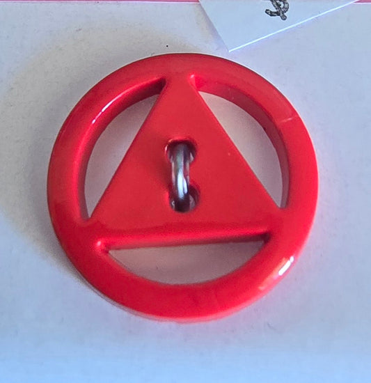 Red Triangle - Round
