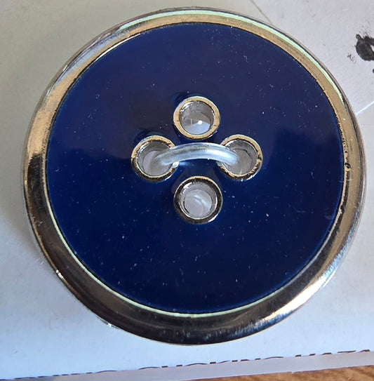 Metal - Navy Silver