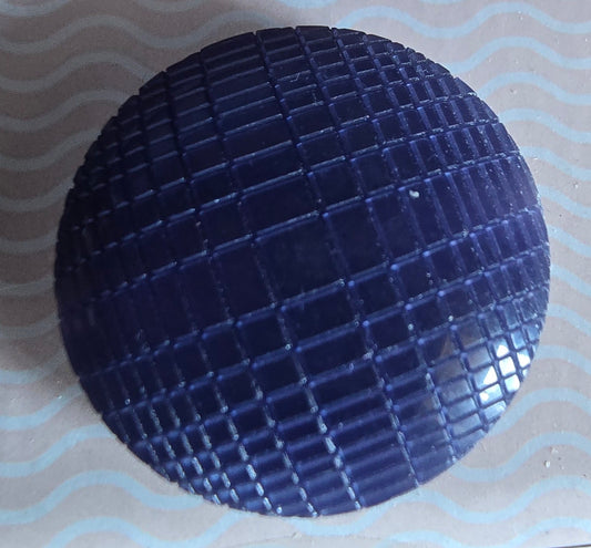 Laser Button Pearlised - Navy
