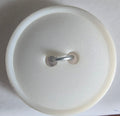 Cream Button - Plain