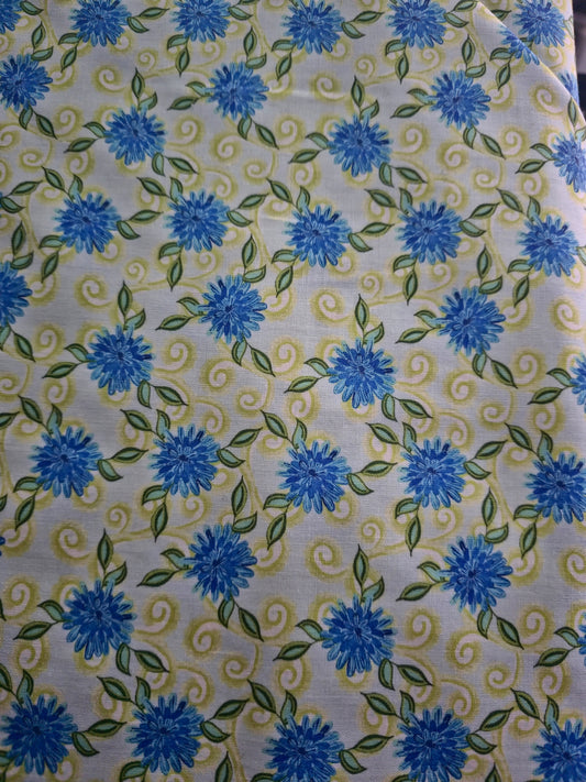 Petit Jardin - Marigold/Blue