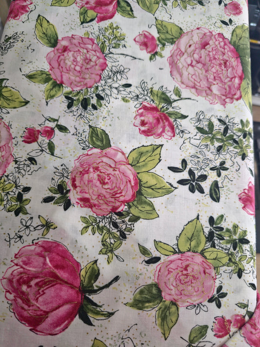 Painted Petals by Hoffman Fabrics