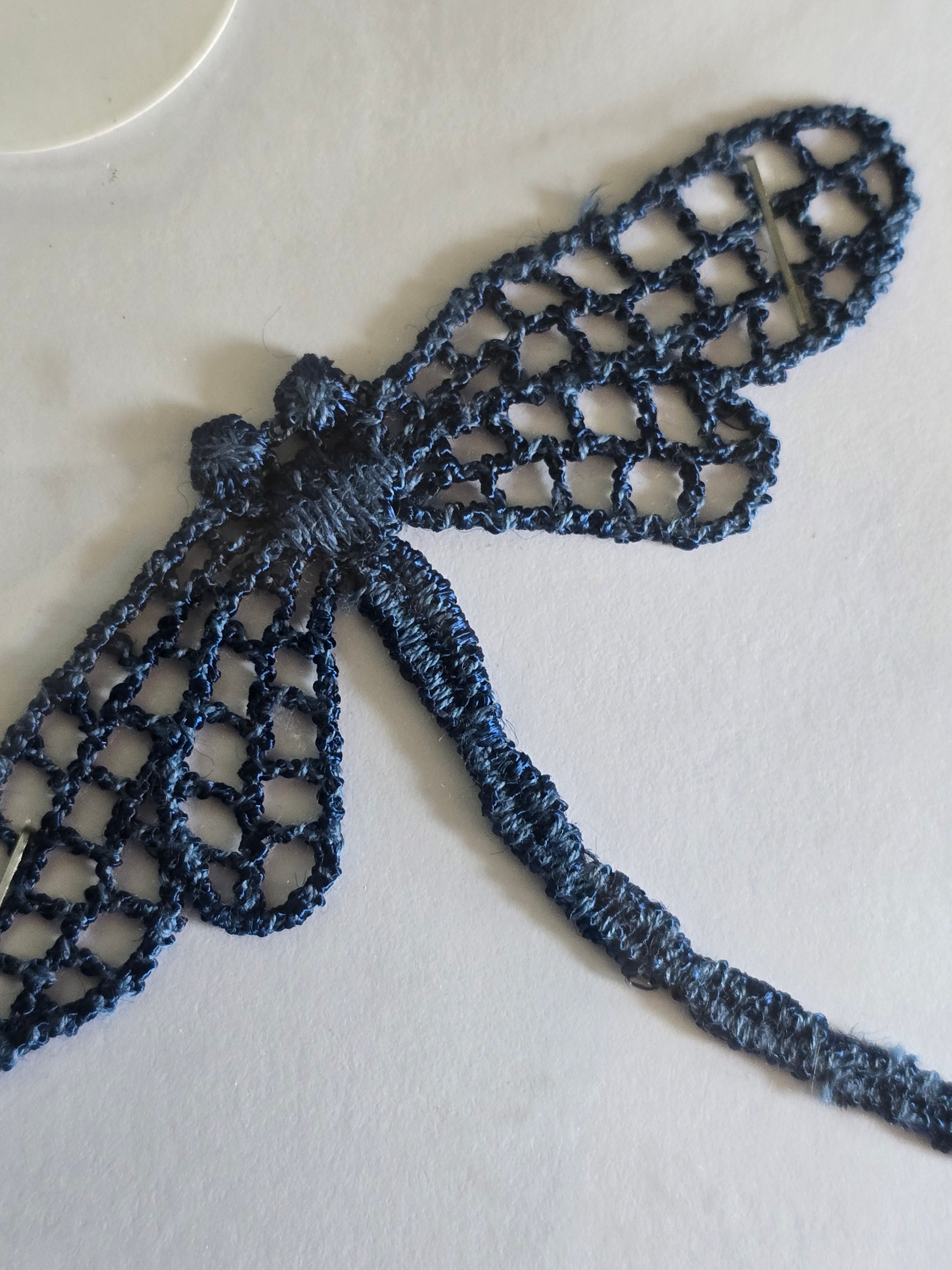 Dragon Fly Lace Motif