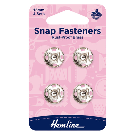 Snap Fastners 15mm