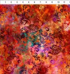 FloragraphixV - Leaf Swirl/Orange
