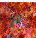 FloragraphixV - Leaf Swirl/Orange