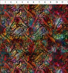 FloragraphixV - Paisley/Red