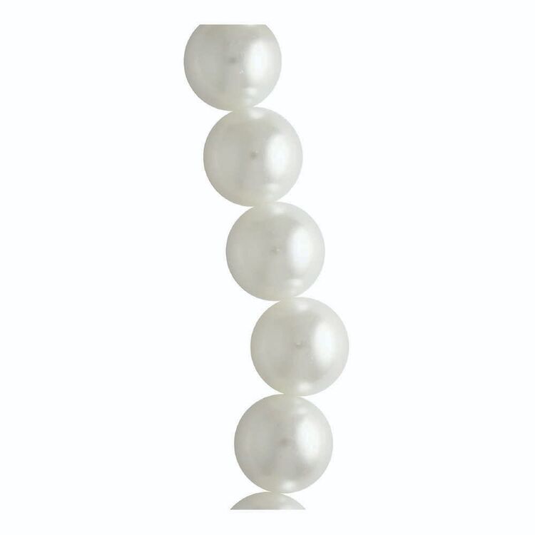 Pearl Round 25mm Strung