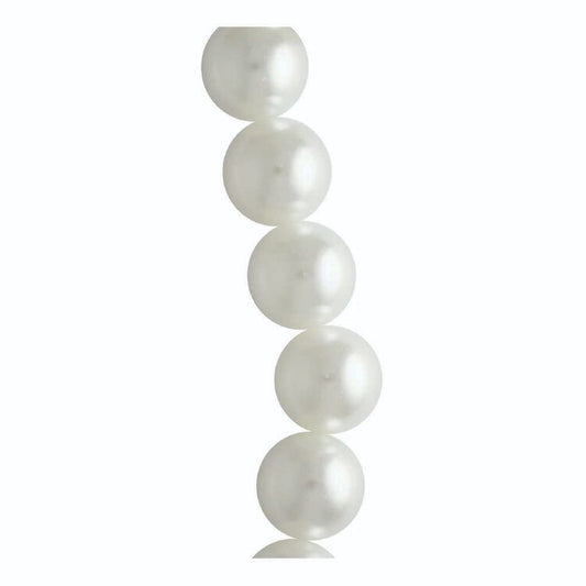 Pearl Round 25mm Strung
