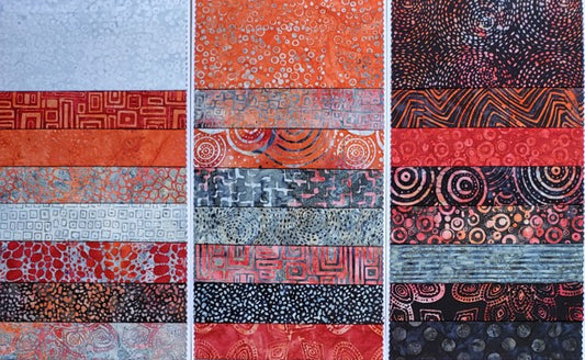 "Fire" - Range / Batik