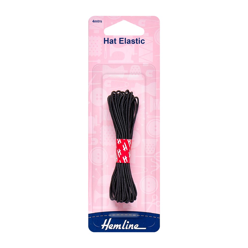 Hemline Hat Elastic