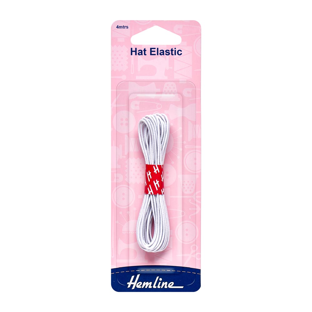 Hemline Hat Elastic