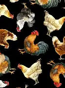 Black -Tossed Chicken