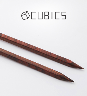 Cubics 25cm Straight Needles