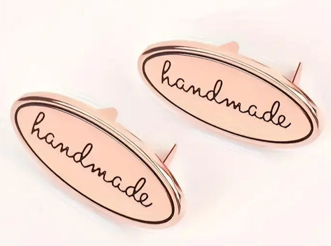 "Handmade" Metal Logo