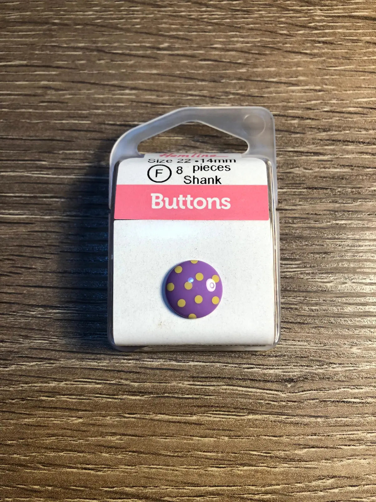 Dots - Yellow on Purple