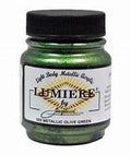 Lumiere - Metallic Olive Green