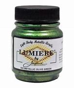 Lumiere - Metallic Olive Green
