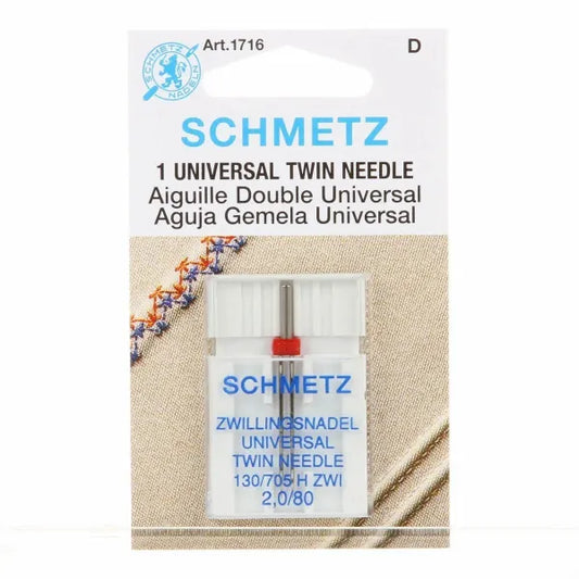 Schmetz - Twin Needle/Universal/2,0/80