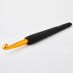 Aluminium Crochet Hook Gold/Black